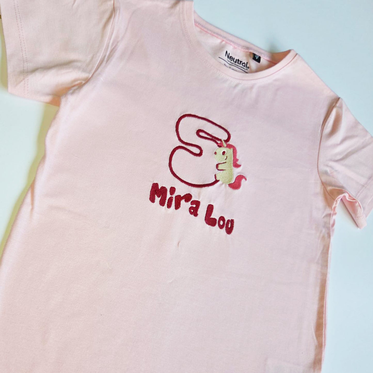 Personalisiertes Geburtstags T-Shirt Dino/Einhorn