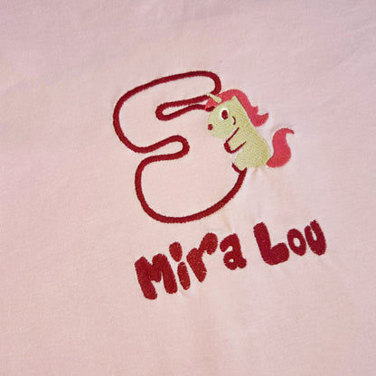 Personalisiertes Geburtstags T-Shirt Dino/Einhorn