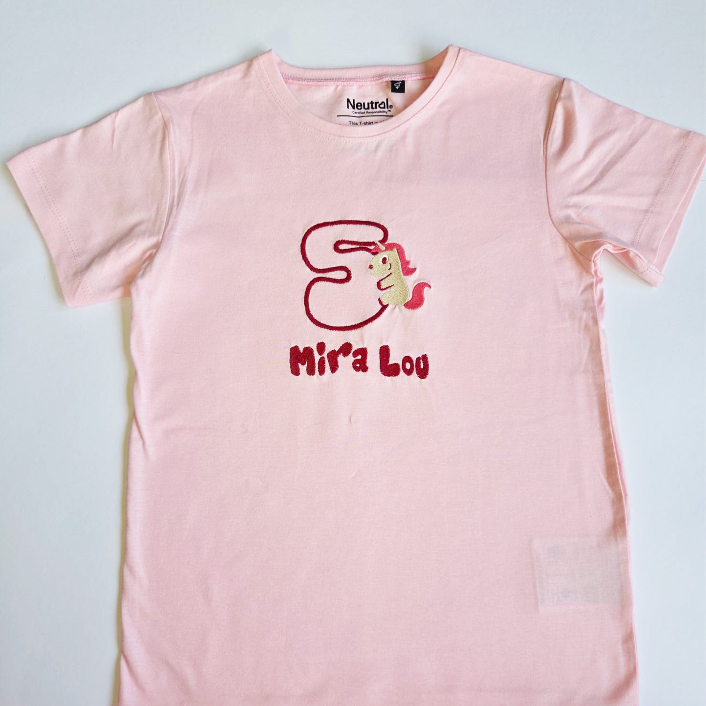 Personalisiertes Geburtstags T-Shirt Dino/Einhorn