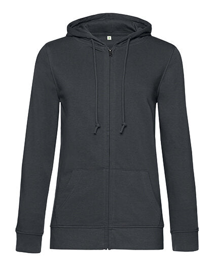 Frauen Zip Hoodie mit gemaltem Bild