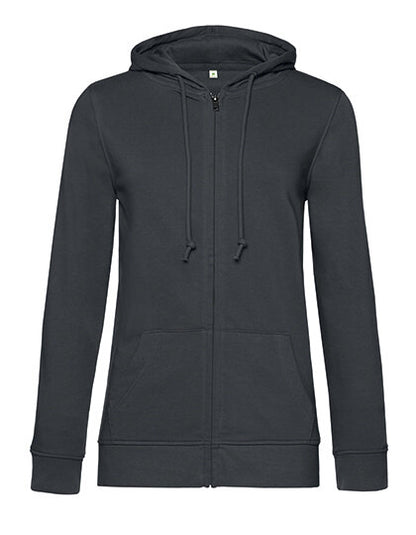 Frauen Zip Hoodie mit gemaltem Bild