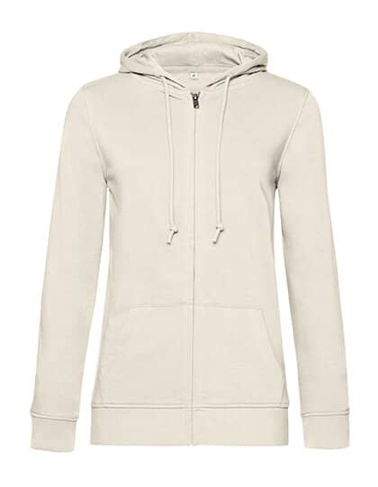 Frauen Zip Hoodie mit Logo