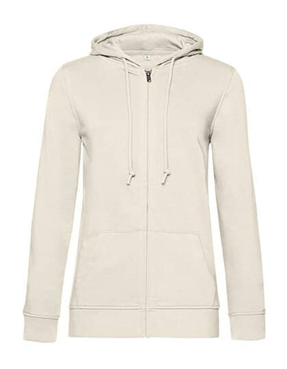 Frauen Zip Hoodie mit Logo