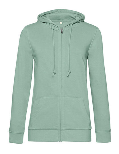 Frauen Zip Hoodie mit Logo