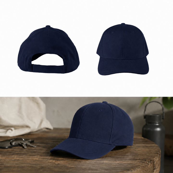 Stabile Base Cap mit Klettverschluss